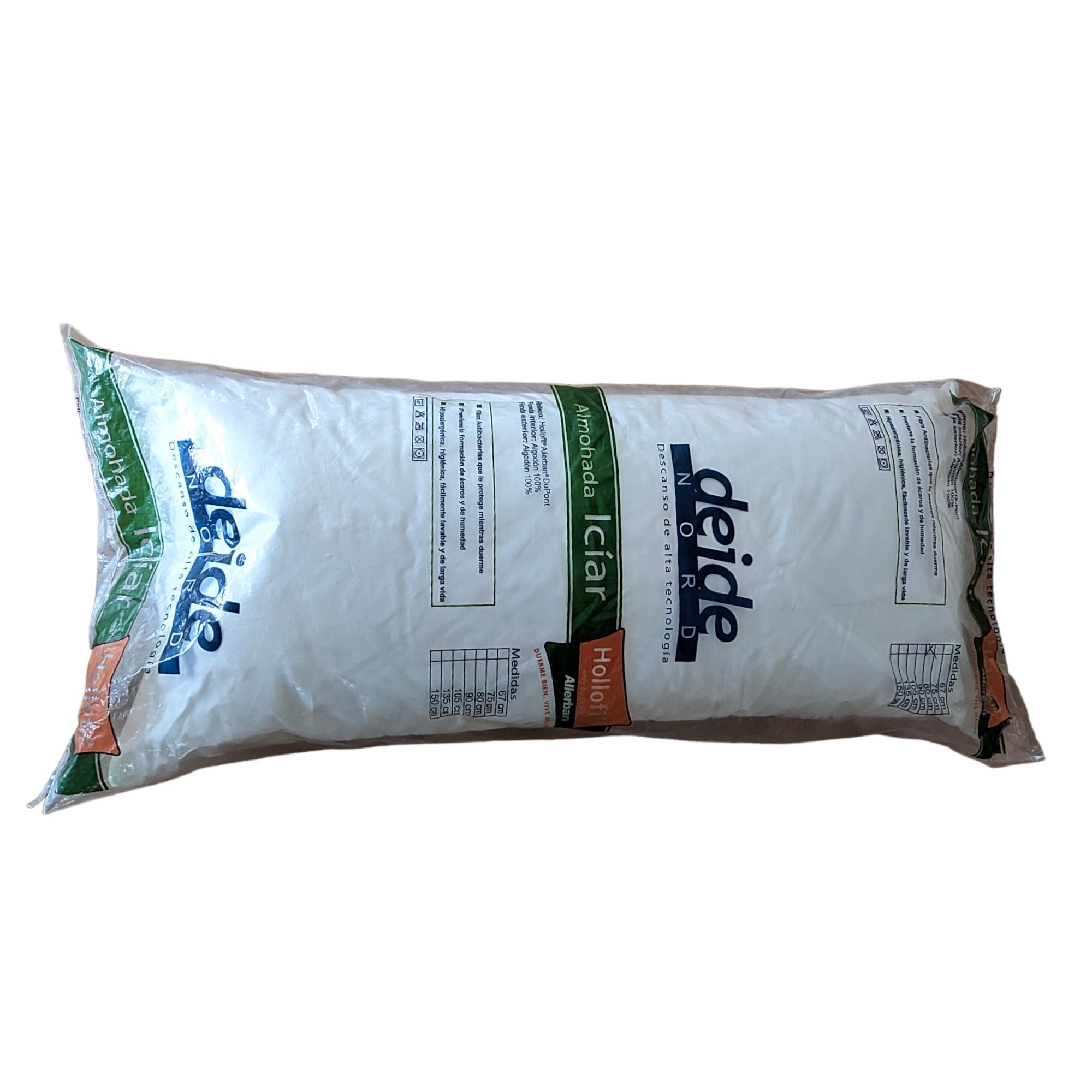 Almohada Hollofil: Suavidad, Higiene y Protección contra Ácaros. hipoalergénica Futonia