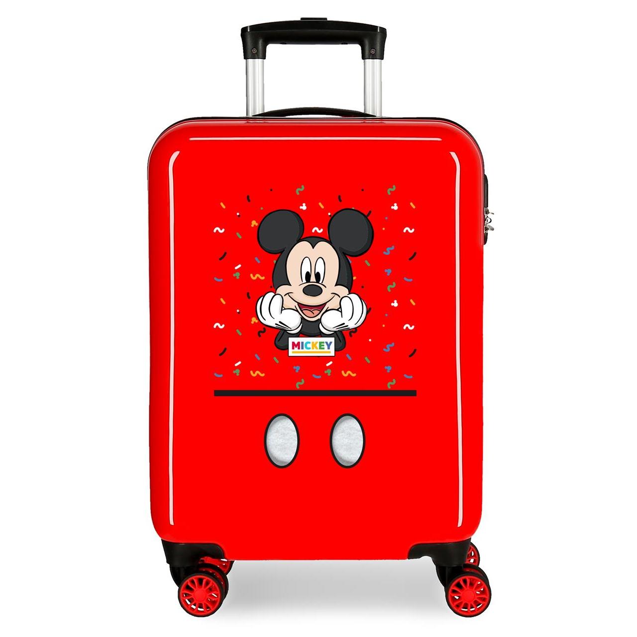 Disney Mickey Maleta De Cabina ABS Rígida It´S A Mickey Thing Rojo