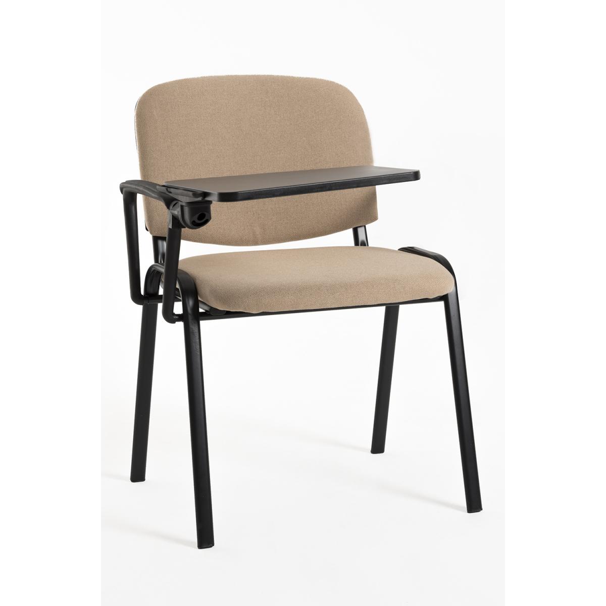 Regalos Miguel - Pack 4 Sillas de Oficina sin ruedas ni brazos Ofis con Pala - Máxima Ergonomía - Ideal para Escritorio y Gaming