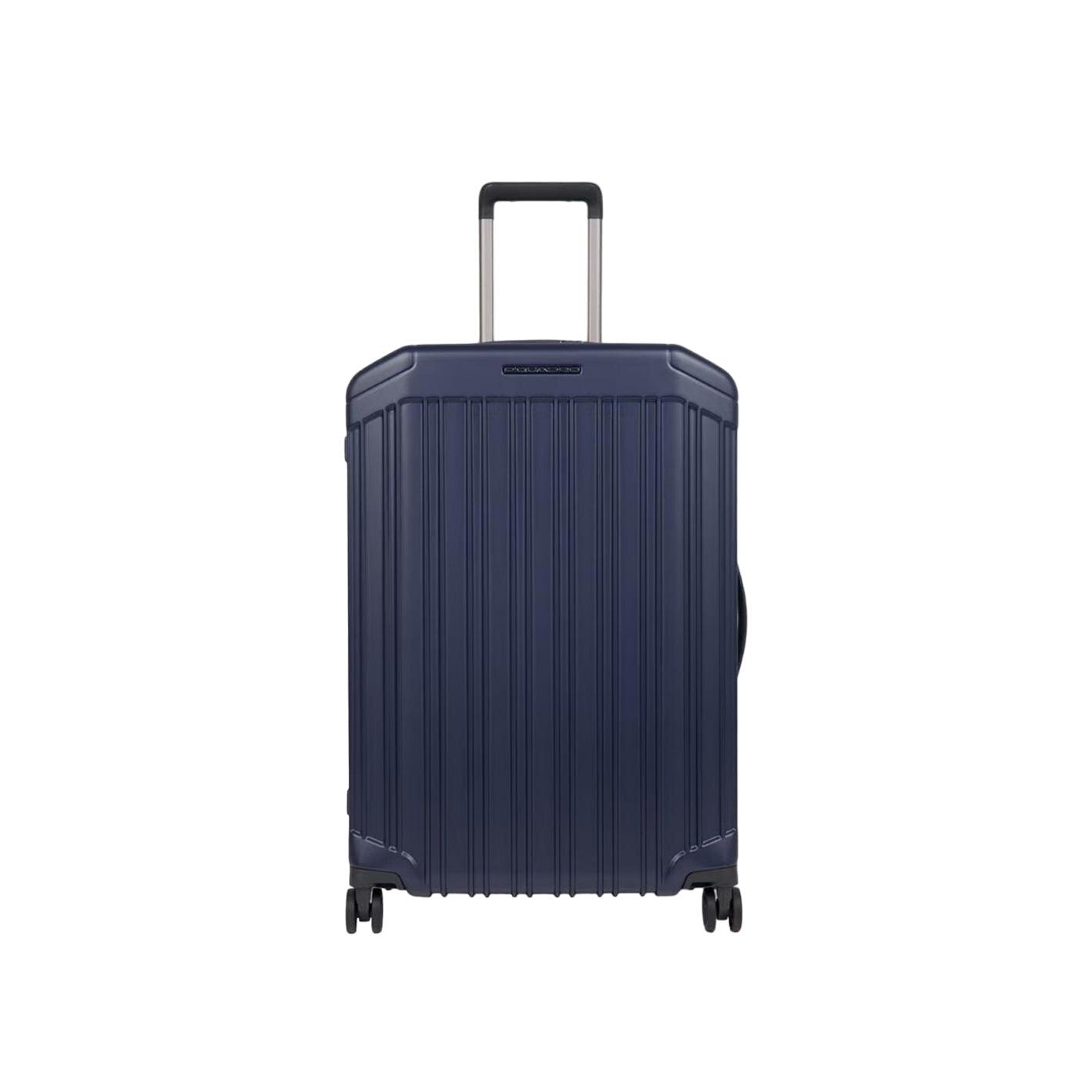 Trolley Medium Rigid Piquadro Bv4427pql-Blue Azul Hombre Mediano