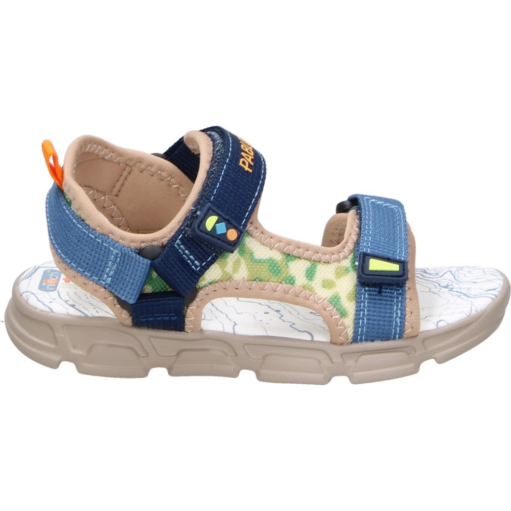 PABLOSKY | Sandalias James Pablosky para Niño – Sandalia Deportiva en Color Azul – Sandalias de Verano con Velcro – Máxima Sujeción – Ligeras y Flexibles – Resistentes – Cómodas y Versátiles – Modelo 986390