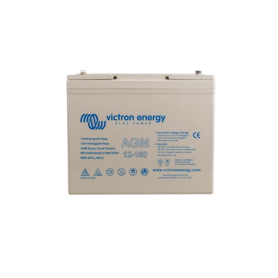 Batería de ciclo profundo AGM 12V/100Ah (M8) Victron Energy