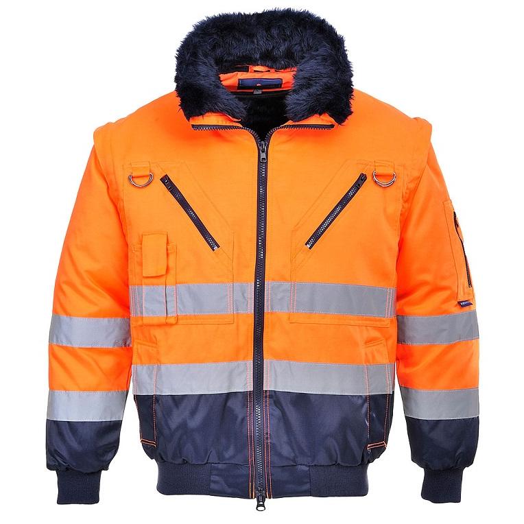CHAQUETA AISLANTE DE ALTA VISIBILIDAD 3 EN 1 PJ50 M - KUR PJ50 M