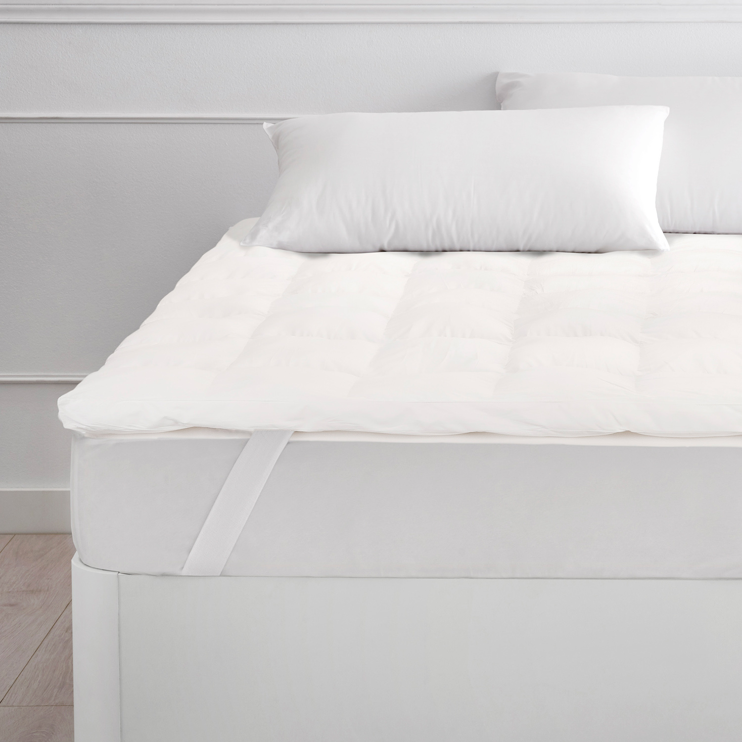 Pikolin Home - Topper Microfibra Antialérgico para ácaros, Bacterias y Moho - Sobrecolchón, Colchoncillo