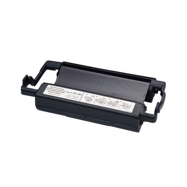 Brother pc201 cartucho y rollo de transferencia termica original - 1 rollo