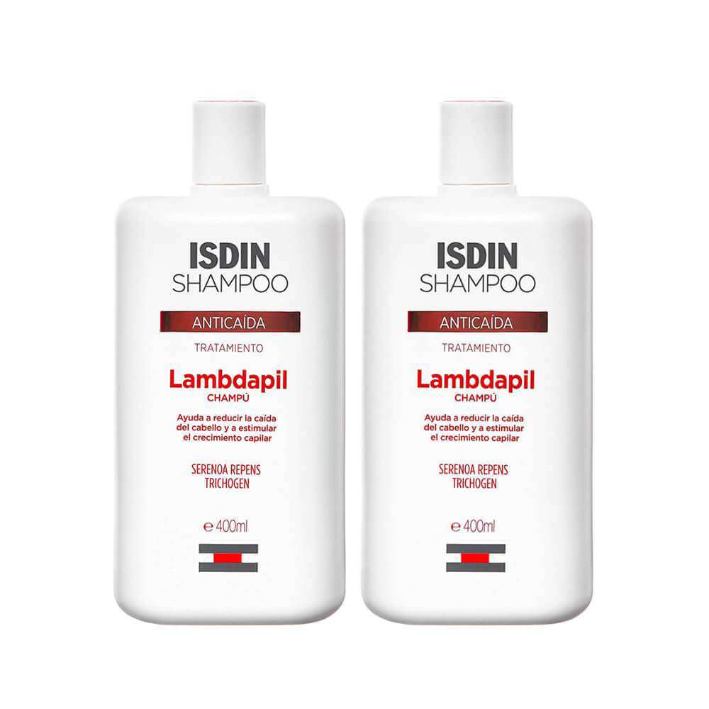 Isdin Lambdapil Anticaída Champú 400 ml Duplo