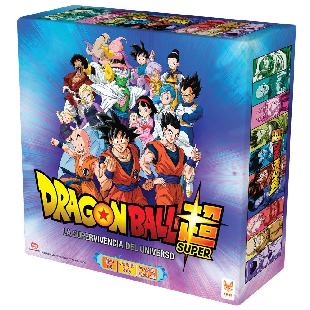ASMODEE JUEGO DE MESA DRAGON BALL SUPER LA SUPERVIVENCIA DEL UNIVERS DRAGON BALL 7x26x26 Cms.