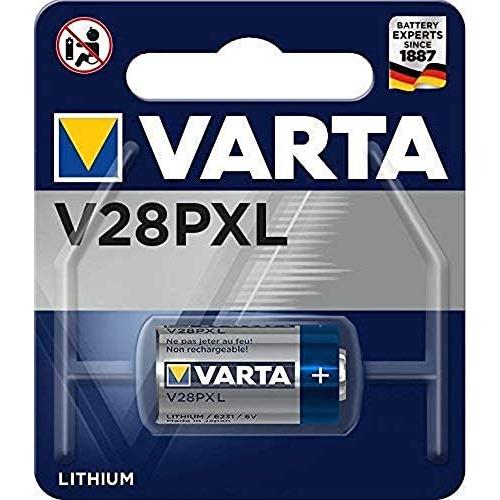 Varta v28pxl nickel oxide (niox) 6v non-rechargeable battery - batteries (nickel oxide (niox), 6 v, 170 mah, 25.1 mm, 25.1 mm, 13 mm)
