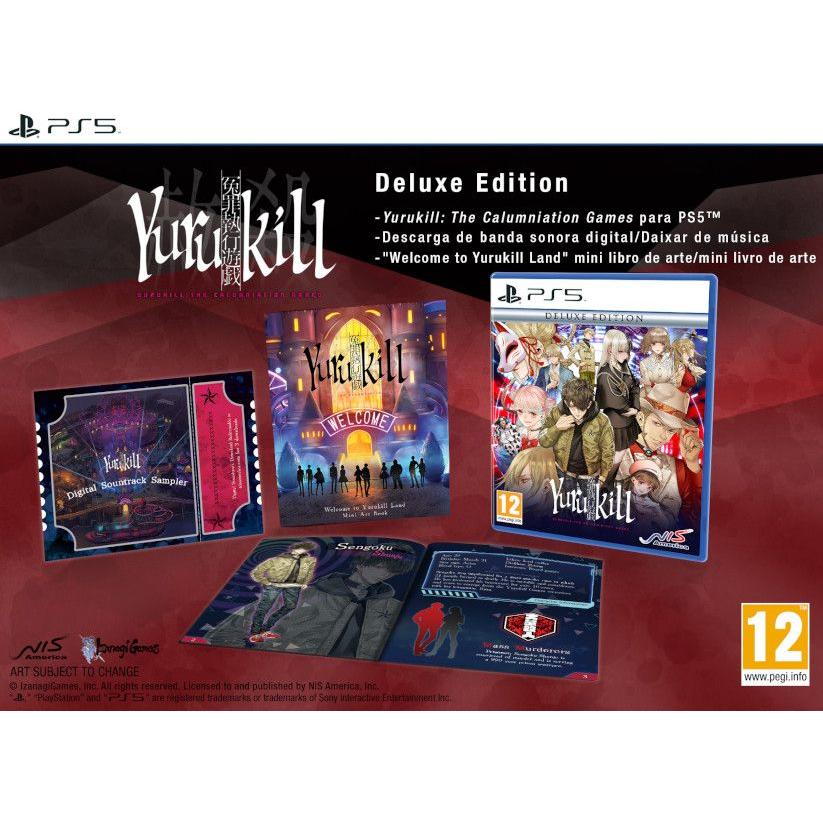 Yurukill The Calumniation Games Deluxe Edition - PlayStation5 - Nuevo Precintado - PAL España