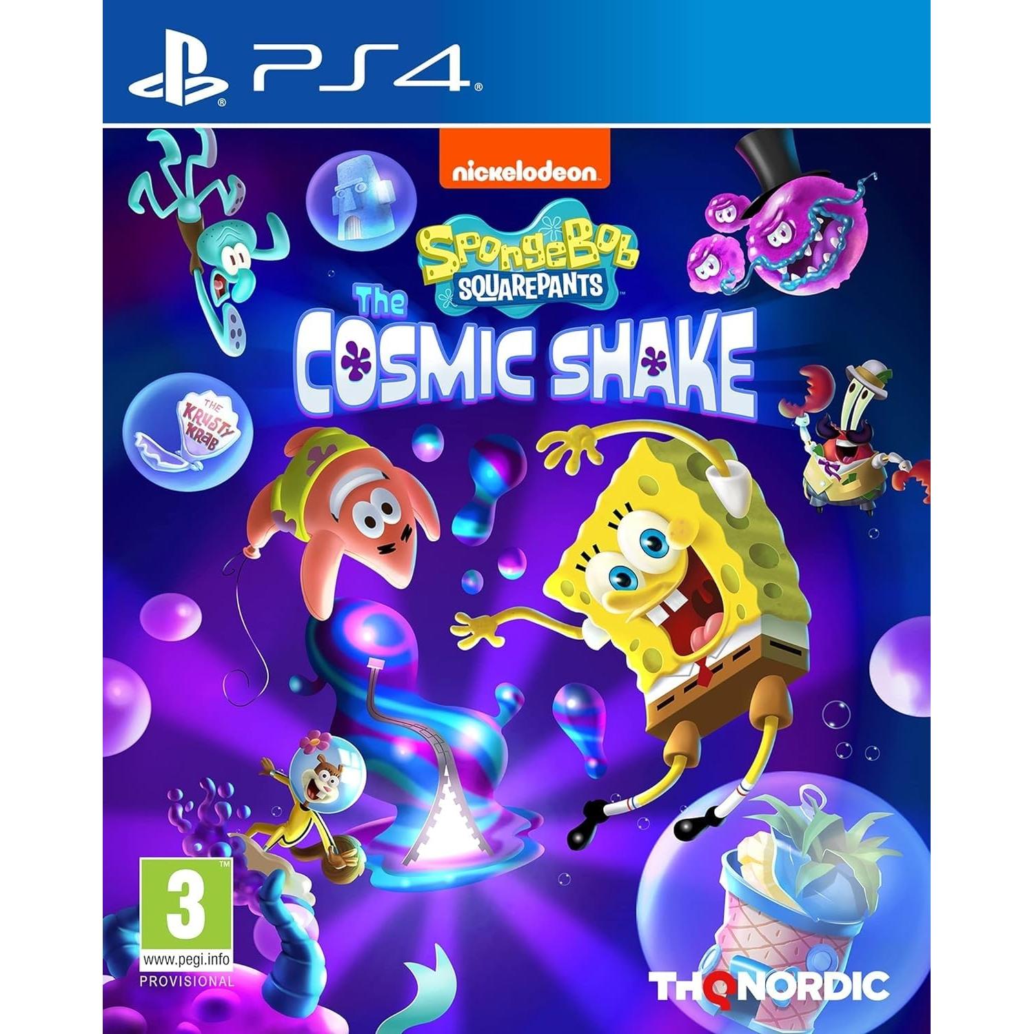 Bob Esponja Cosmic Shake PS4 - PAL ESP - Nuevo
