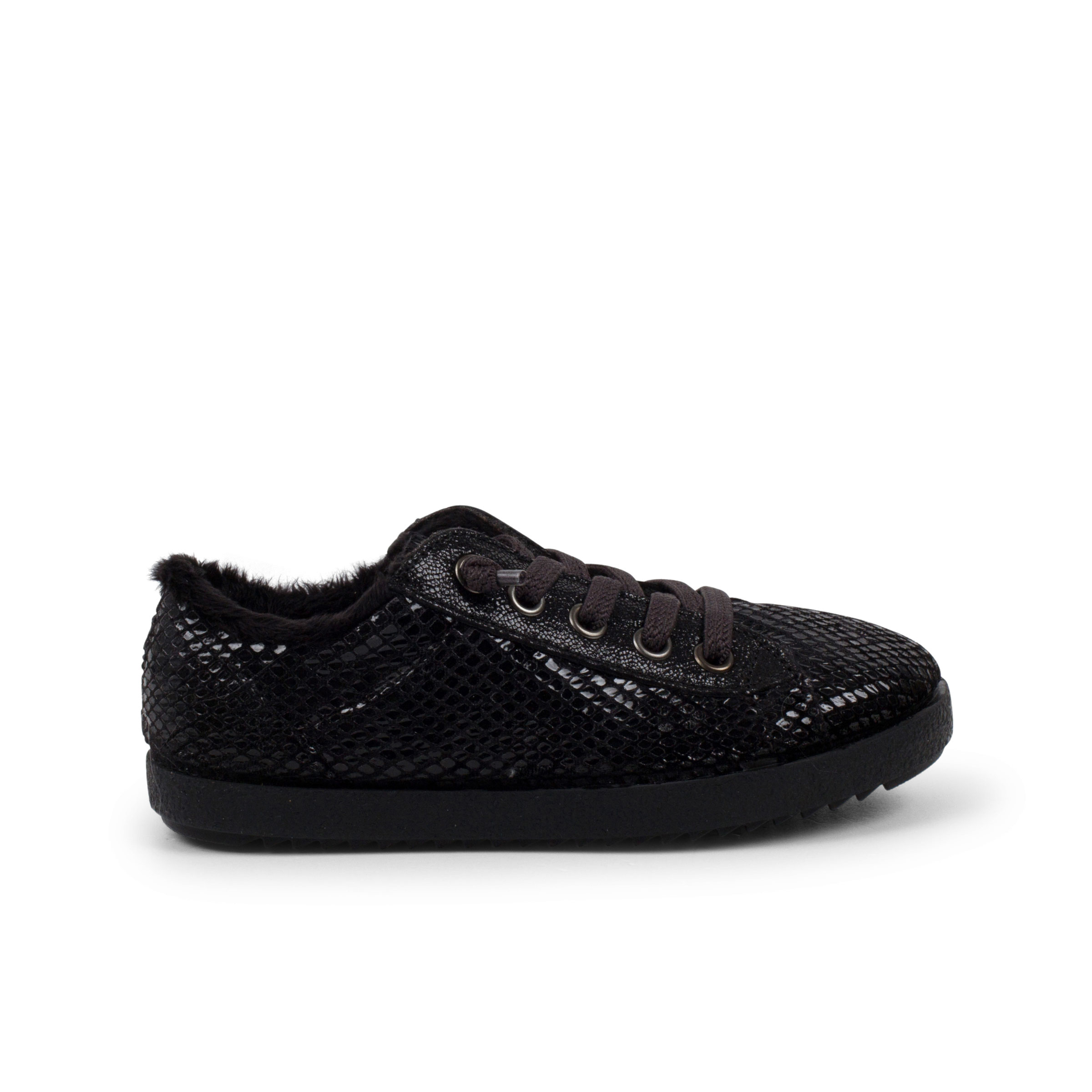 Pisamonas zapatillas animal print serpiente con forro pelo