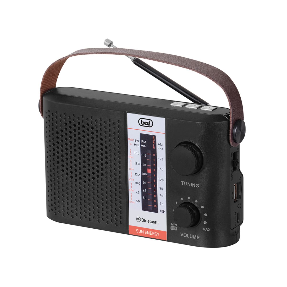 RADIO CD PORTATIL CON BLUETOOTH USB AIWA BBTU300BL