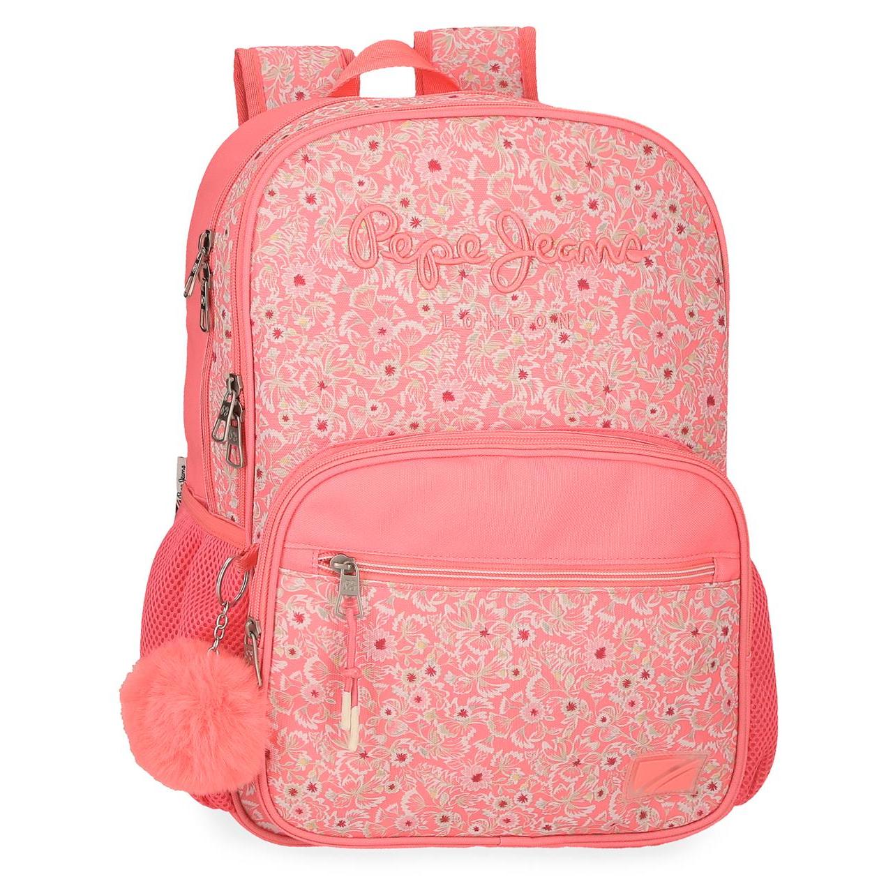 Mochila escolar Pepe jeans Nahid coral