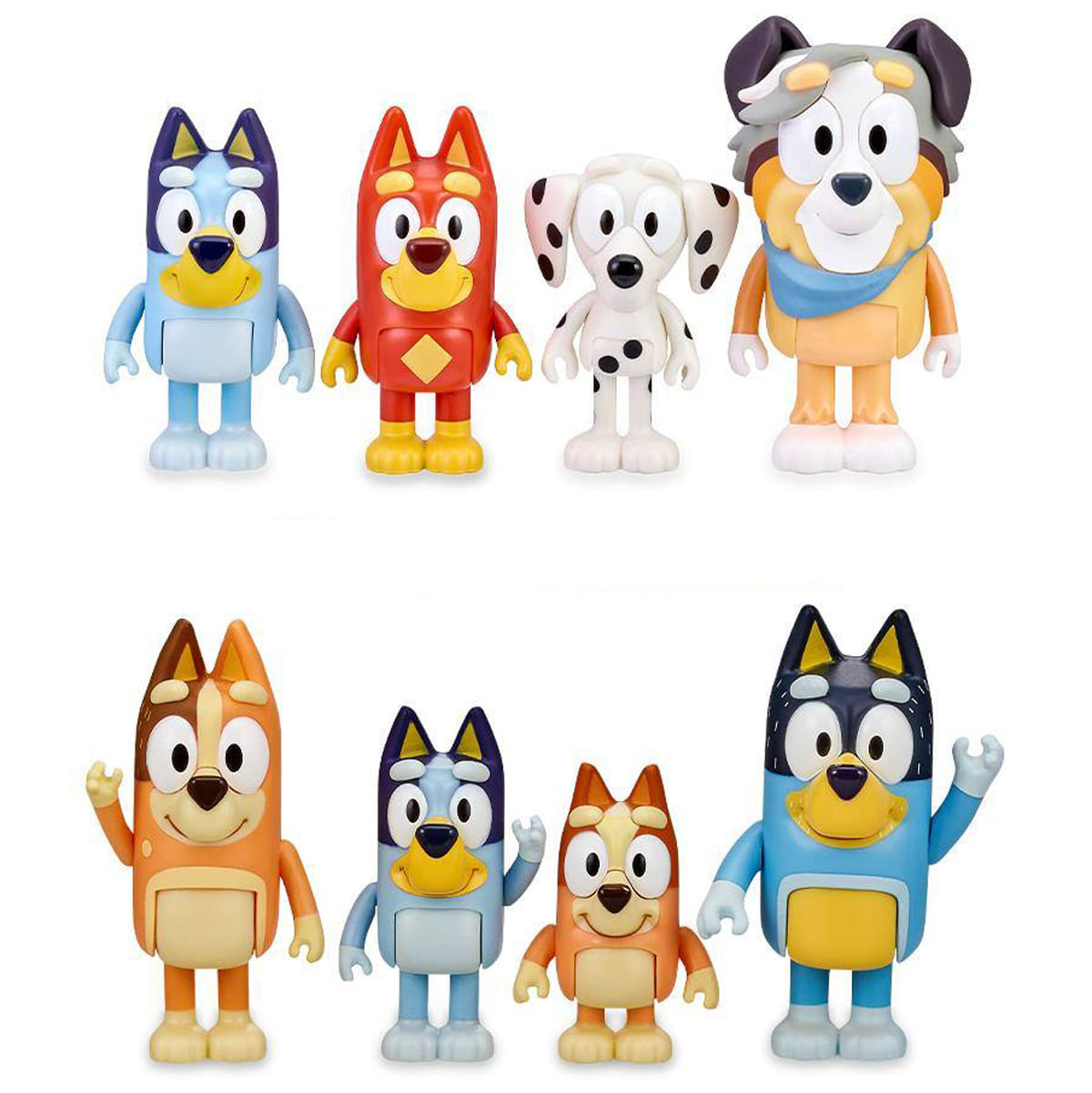 Bluey Pack 4 Figuras Surtidas