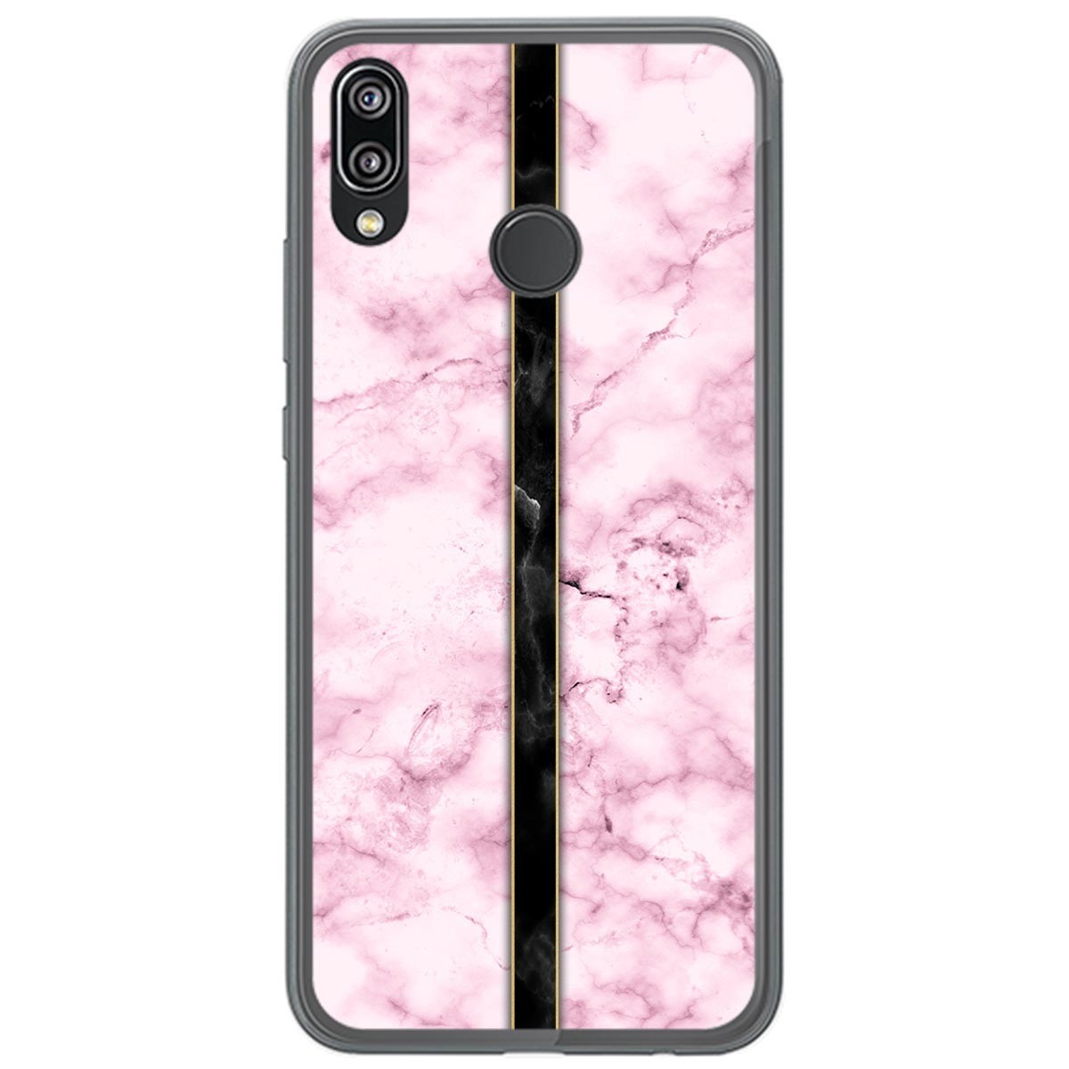 Tumundosmartphone Funda Gel Tpu para Huawei P20 Lite diseño Mármol 04 Dibujos