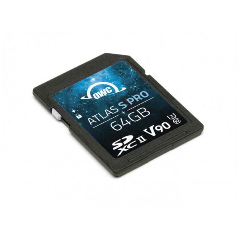 Tarjeta multimedia Atlas S Pro SDXC UHS-II V90 de 64GB