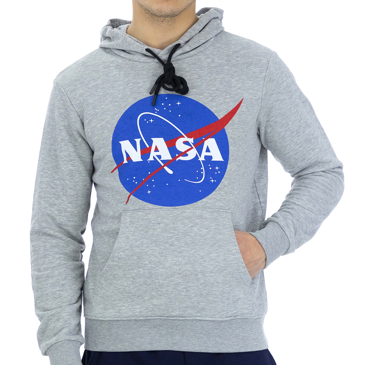 Nasa - Nasa-Sudadera con Capucha ajustable mediante cordones NASA12H hombre