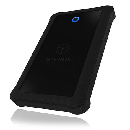Raidsonic | Caja de almacenamiento | IB-233U3-B | Disco duro | Unidad de estado sólido | 2,5" | SATA 6 Gb/s | USB 3.0
