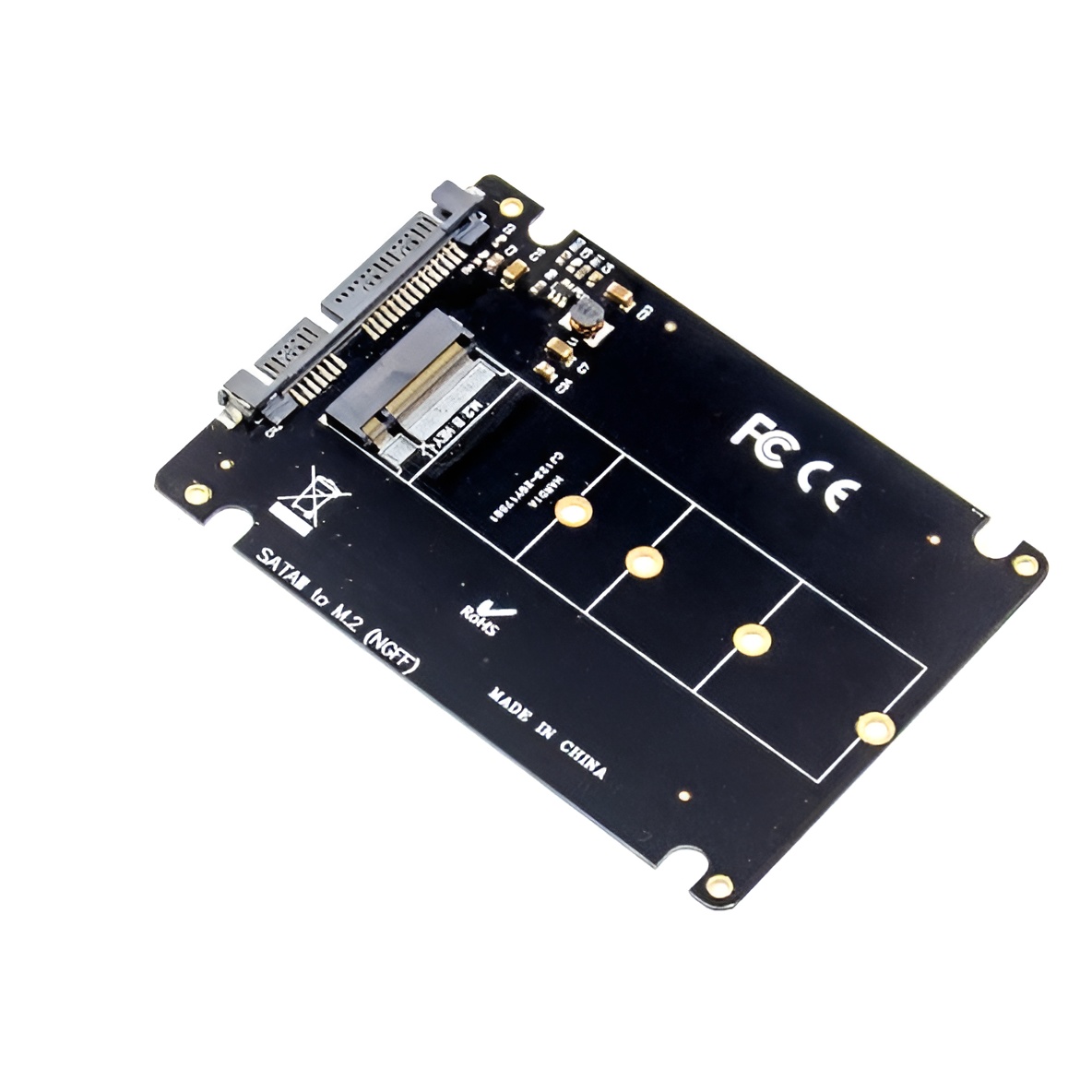 Microconnect Adaptador SATA a M.2 B Key para 2.5 Pulgadas