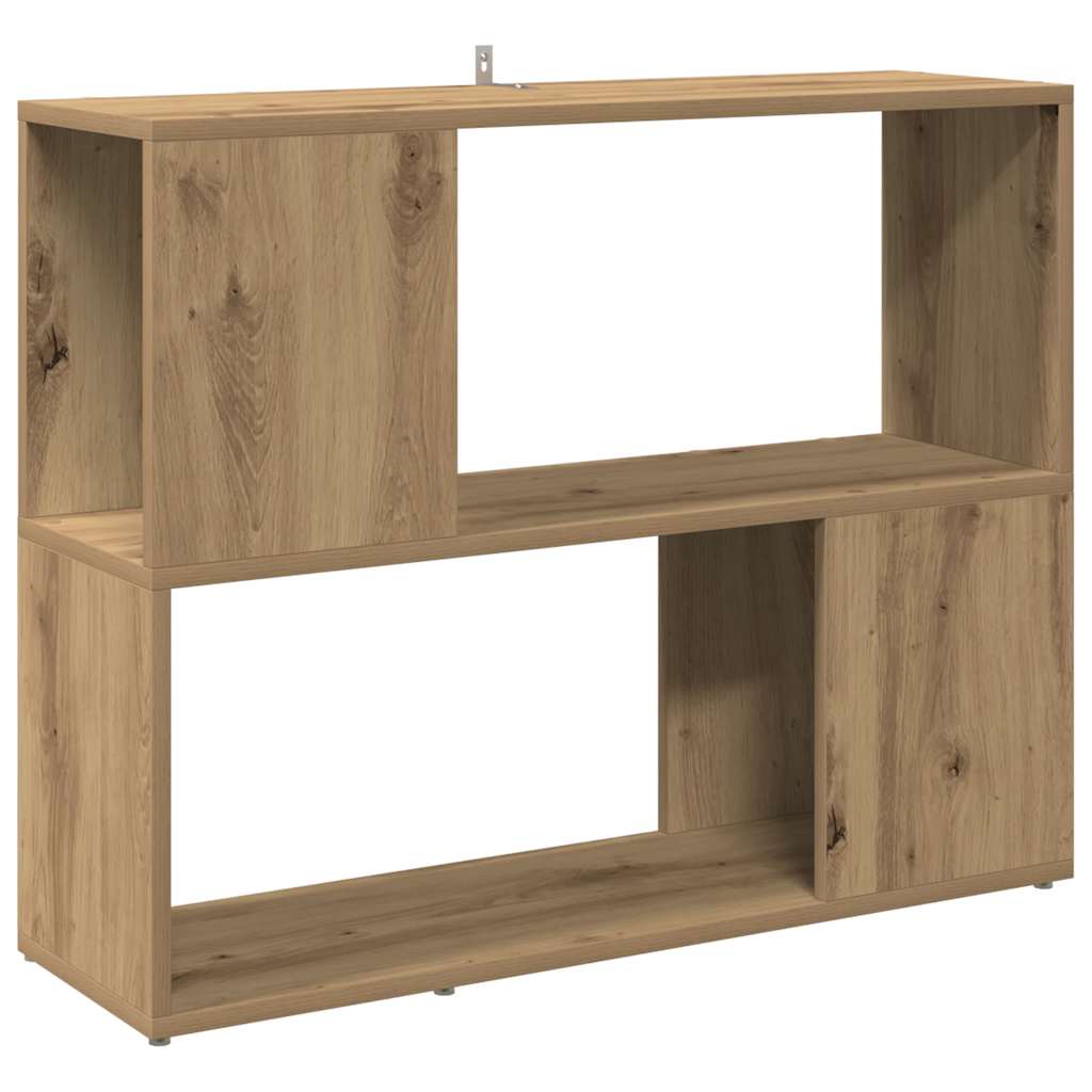vidaXL Estantería/divisor de espacios roble artisan 80x24x63 cm