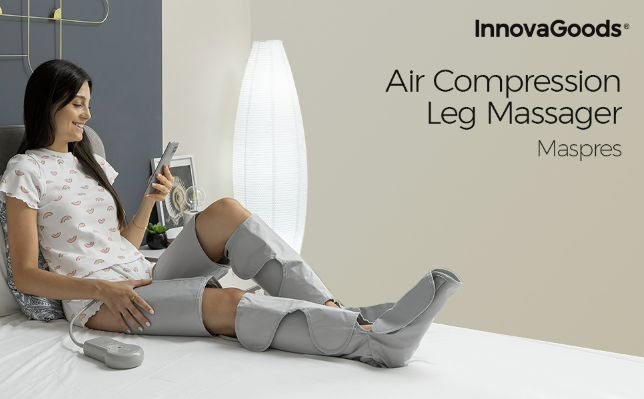 InnovaGoods® Masajeador de pies, Presoterapia para casa