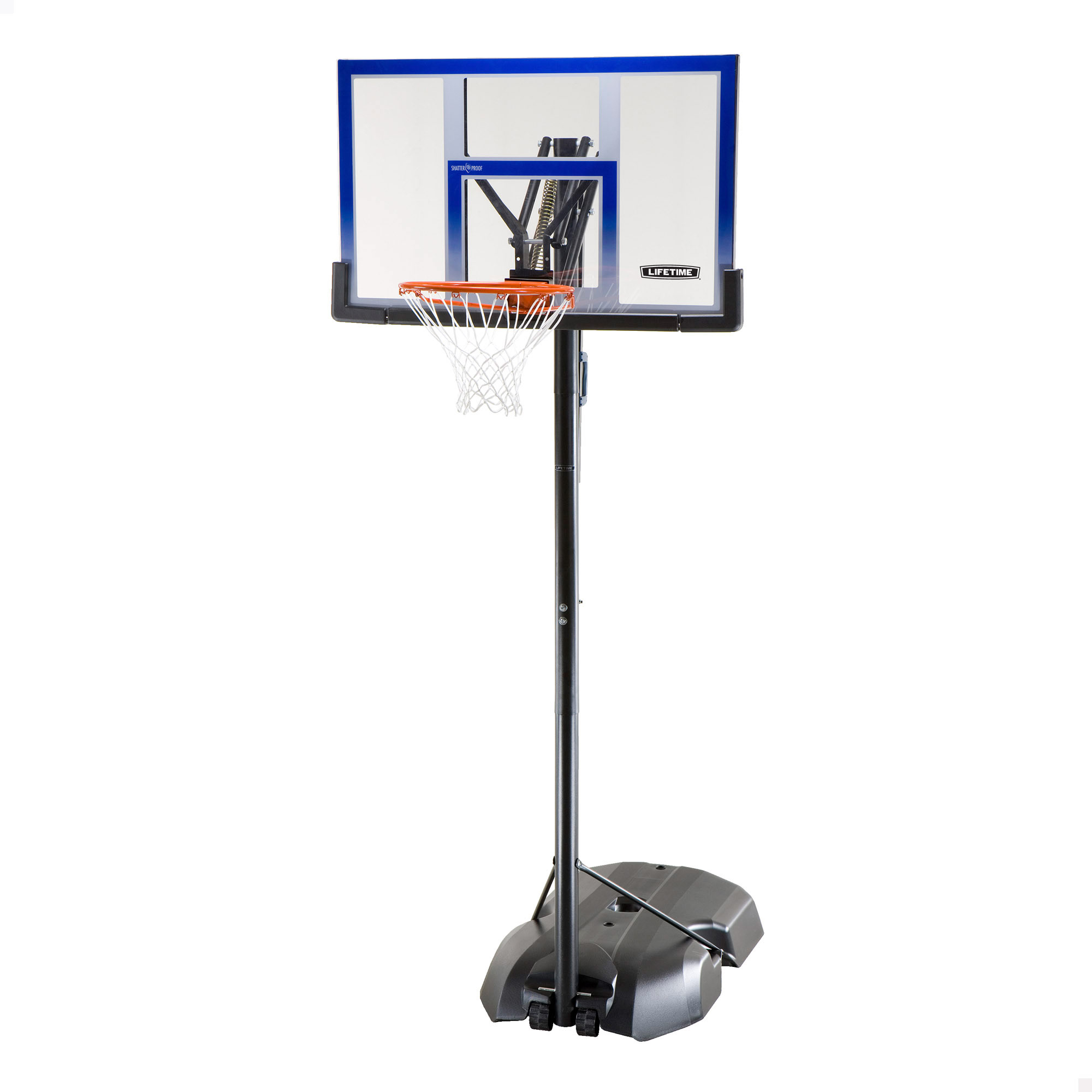 Lifetime - Canasta baloncesto ultrarresistente Lifetime altura regulable 244/305 cm uv100
