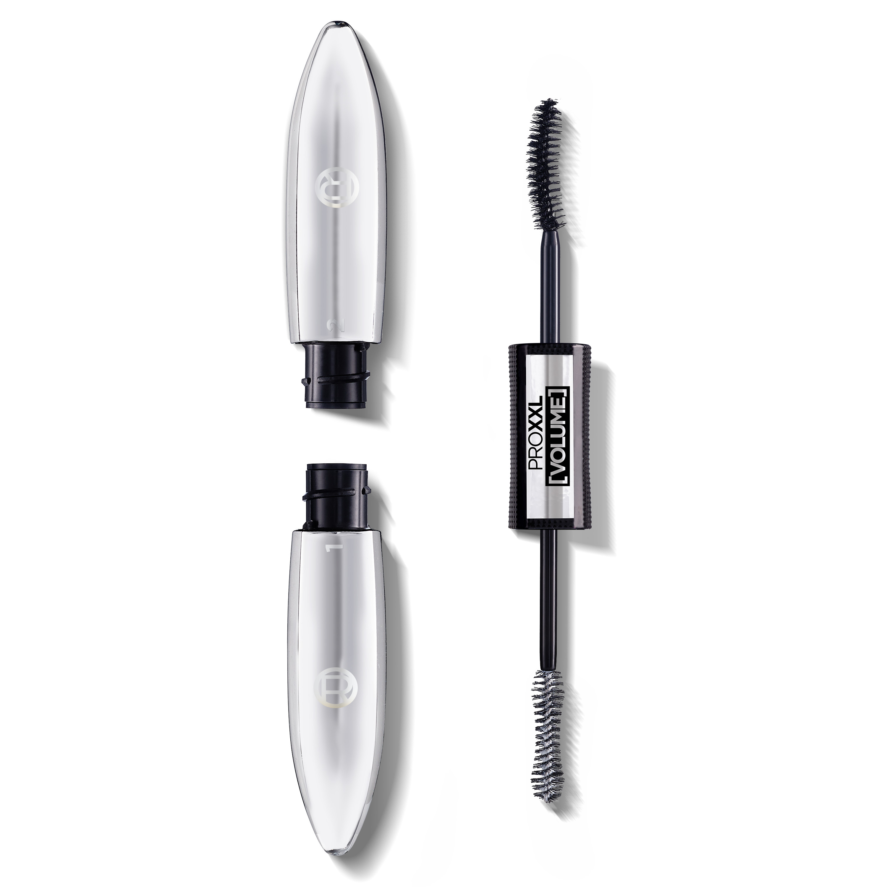 L'Oréal Paris | Pro XXL Máscara de Pestañas para Volumen, efecto pestaña mega volumen con doble cepillo