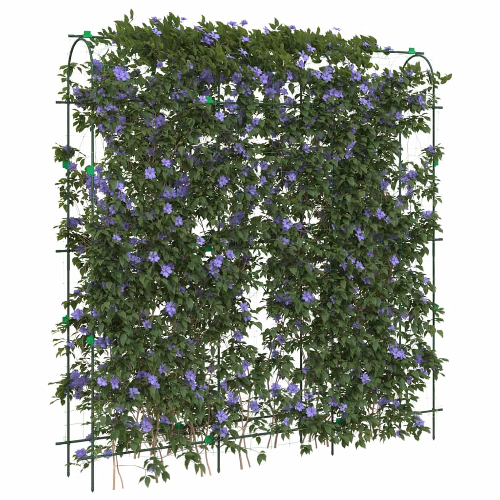 vidaXL Enrejado jardín plantas trepadoras forma U acero 181x31x182,5cm Cantidad 1 unidad,  2 unidades,  3 unidades y mas