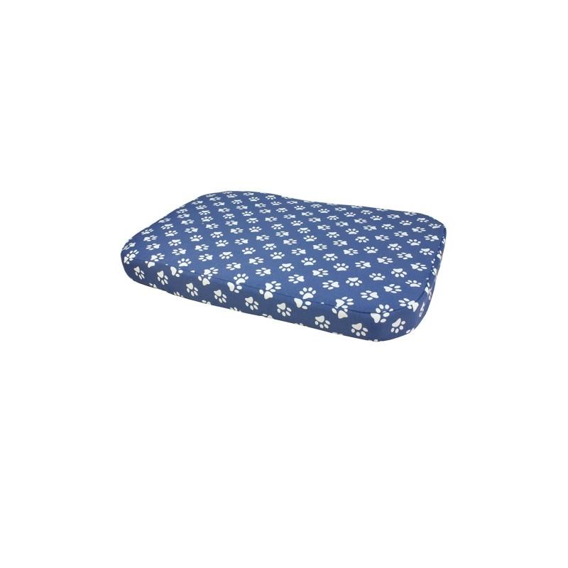 Colchoneta Huellas Azules 105X70X9 Cm.