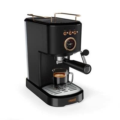 Cafetera Cafetera de Espresso y Cápsula Máquina de Espresso 20 Bares PRINCESS 01.249417.01.001  | Negro