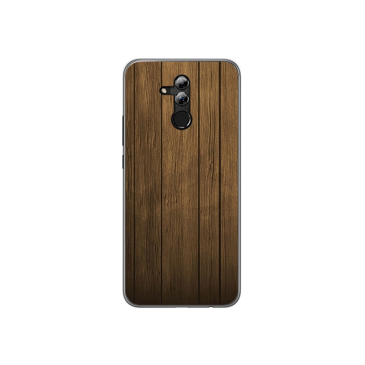 Tumundosmartphone Funda Gel Tpu para Huawei Mate 20 Lite Diseño Madera Dibujos