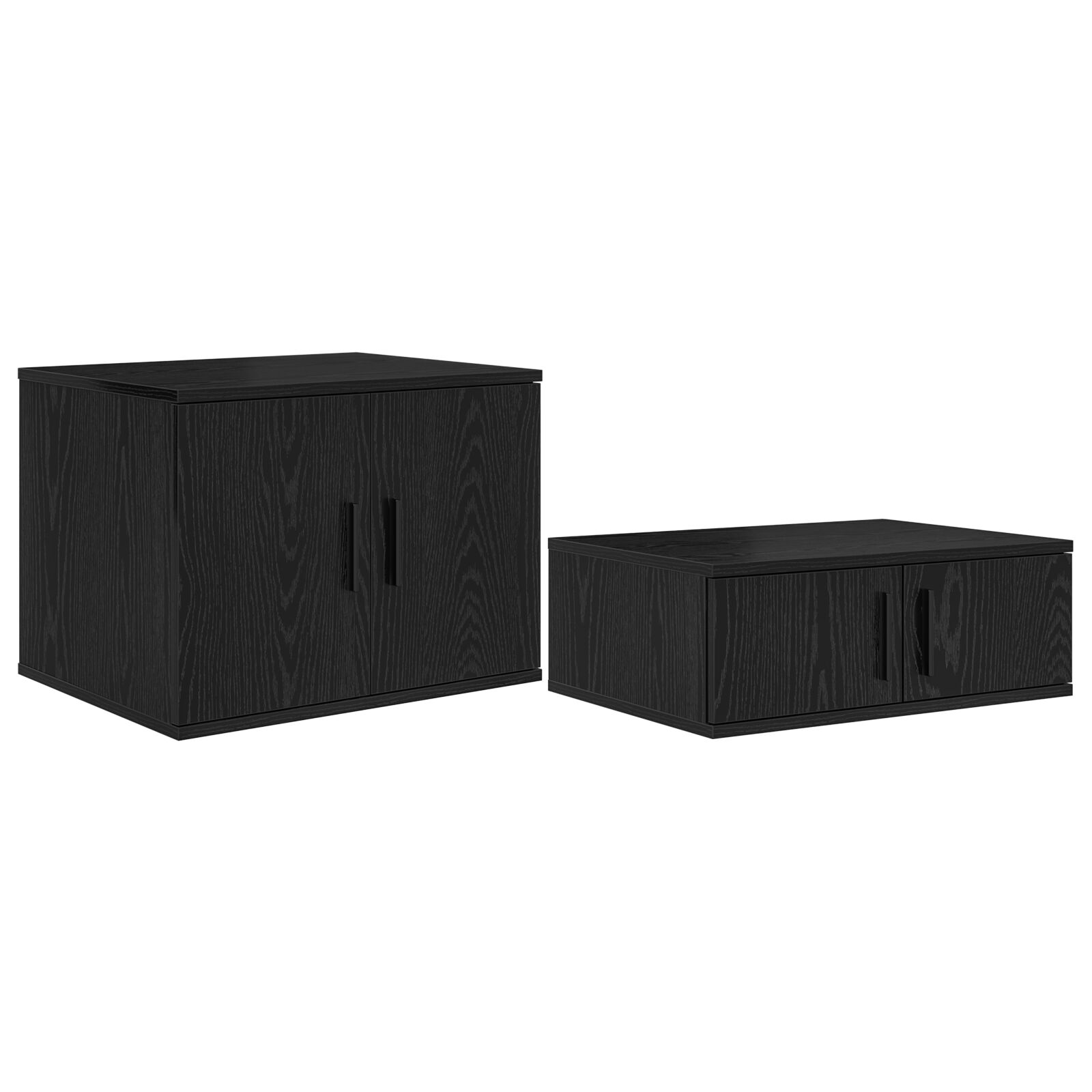 Gabinete de Almacenamiento vidaXL Negro 103x41x40 cm de Madera