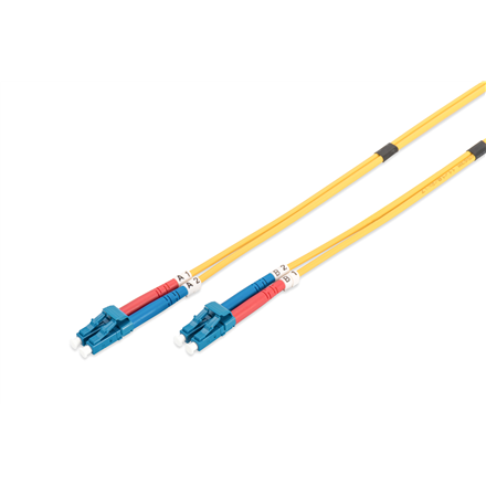 Digitus | Cable de conexión | Fibra óptica | Macho | LC monomodo | Macho | LC monomodo | Amarillo | 2 m