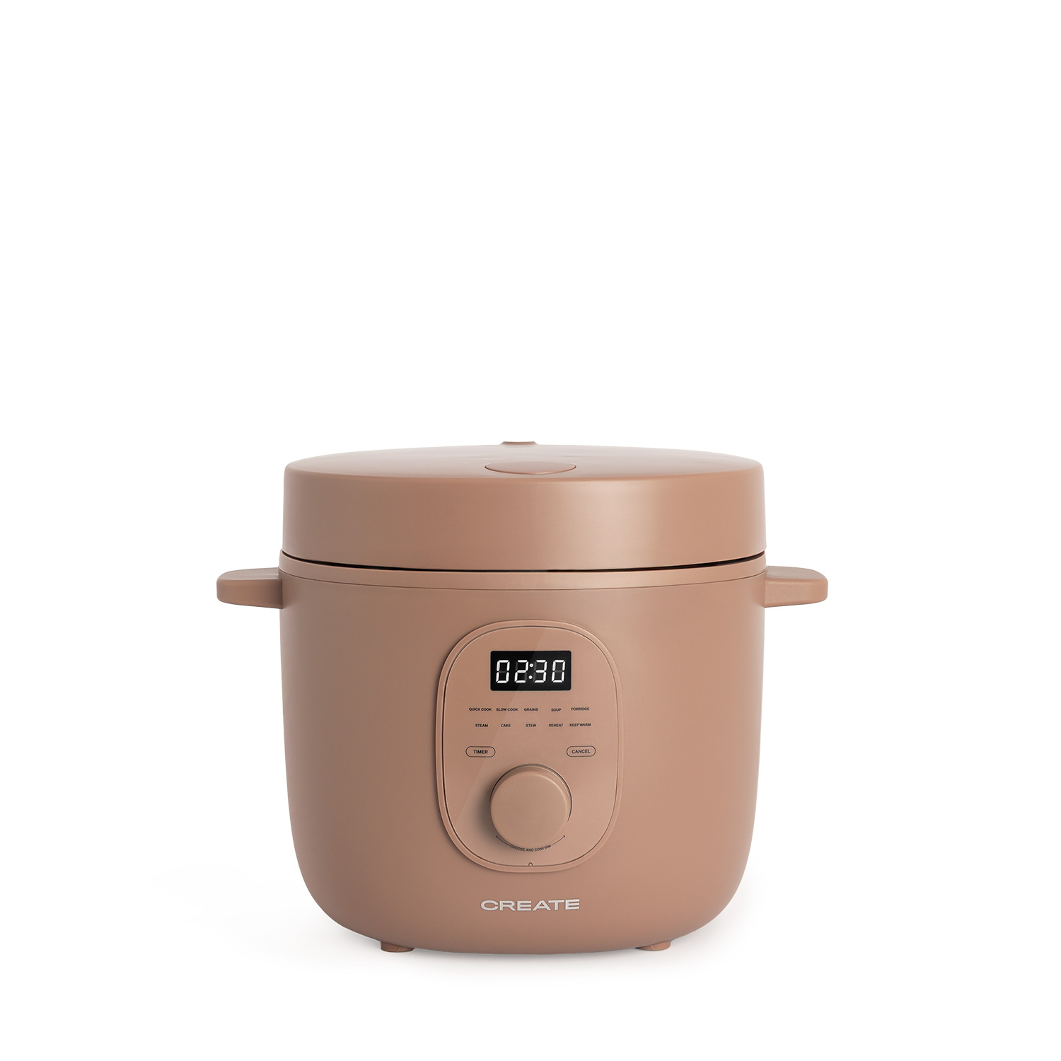 CREATE - Arrocera eléctrica multifunción con cesta vaporera de varios tamaños -  RICE COOKER STUDIO