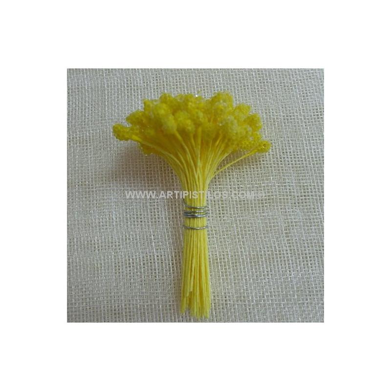 Pistilo Granulado Amarillo para Manualidades y Artesanías