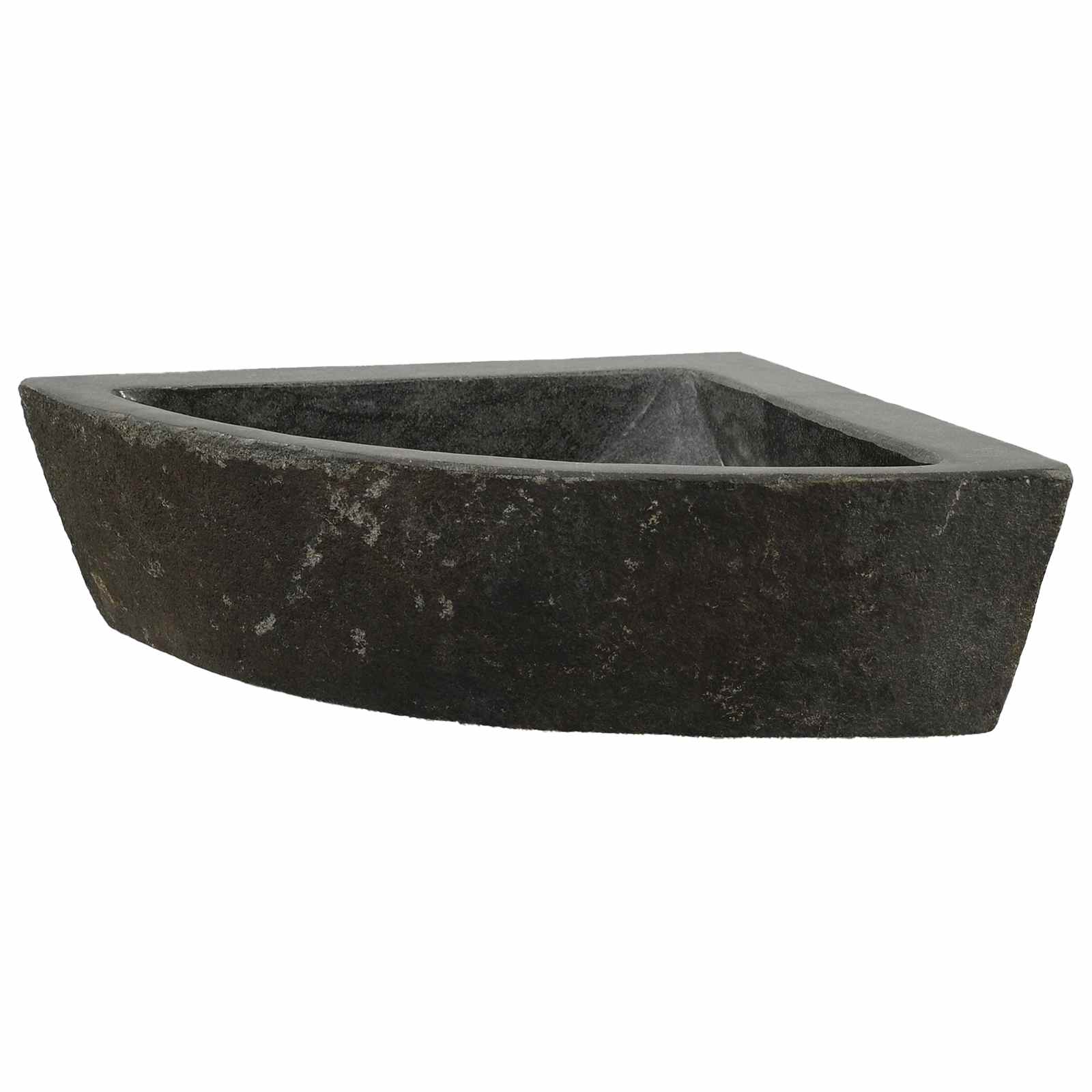 vidaXL Lavabo Gris (38-45) x (38-45) x 12 cm Piedra del Río