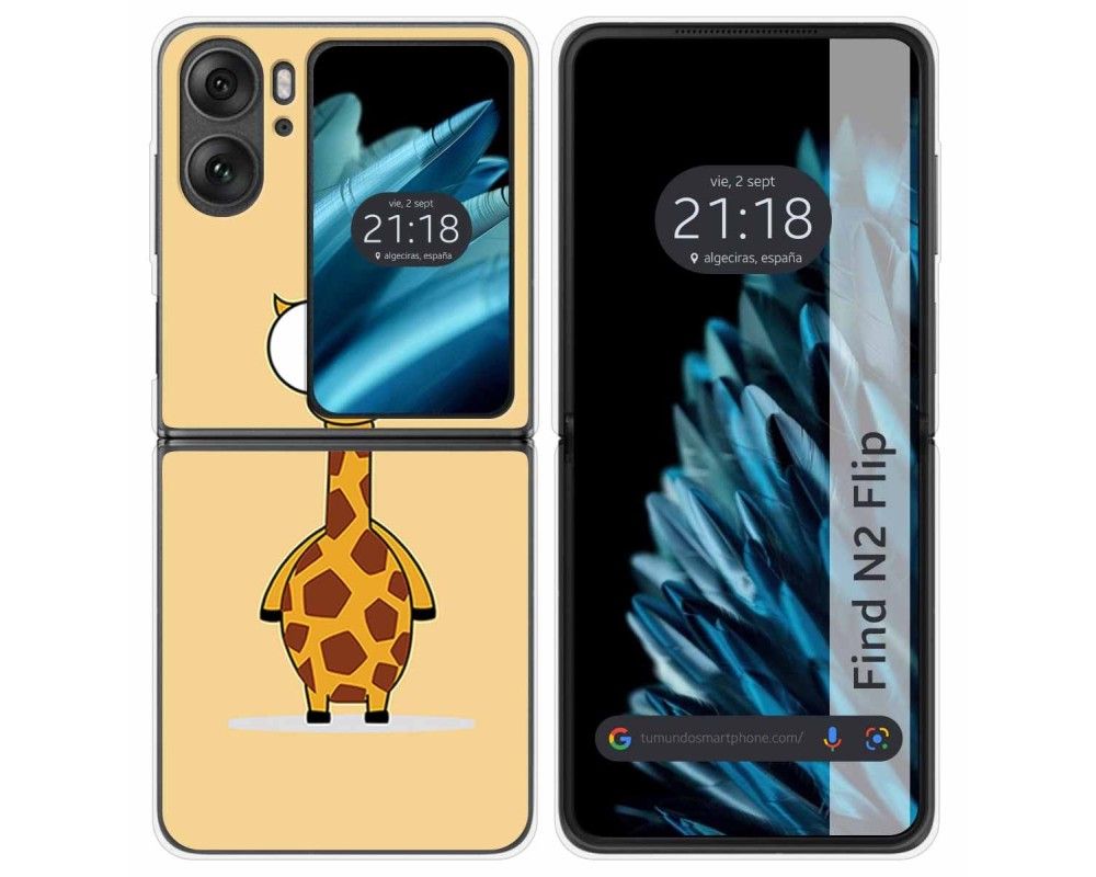 Funda Silicona para Oppo A57s diseño Pajaritos Dibujos