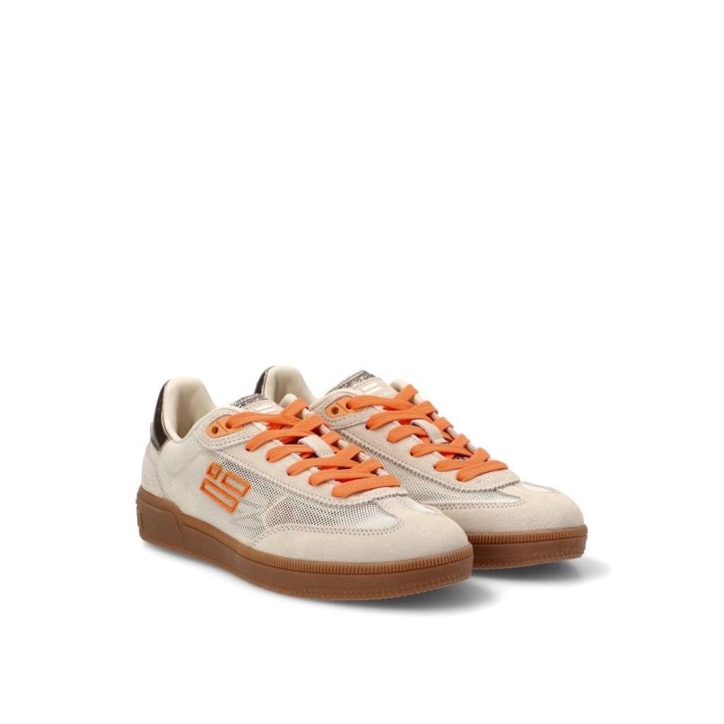 Zapatillas Casual D´franklin - Mujer - Suela Plana - Modelo Dfsh387008 - Color Beige
