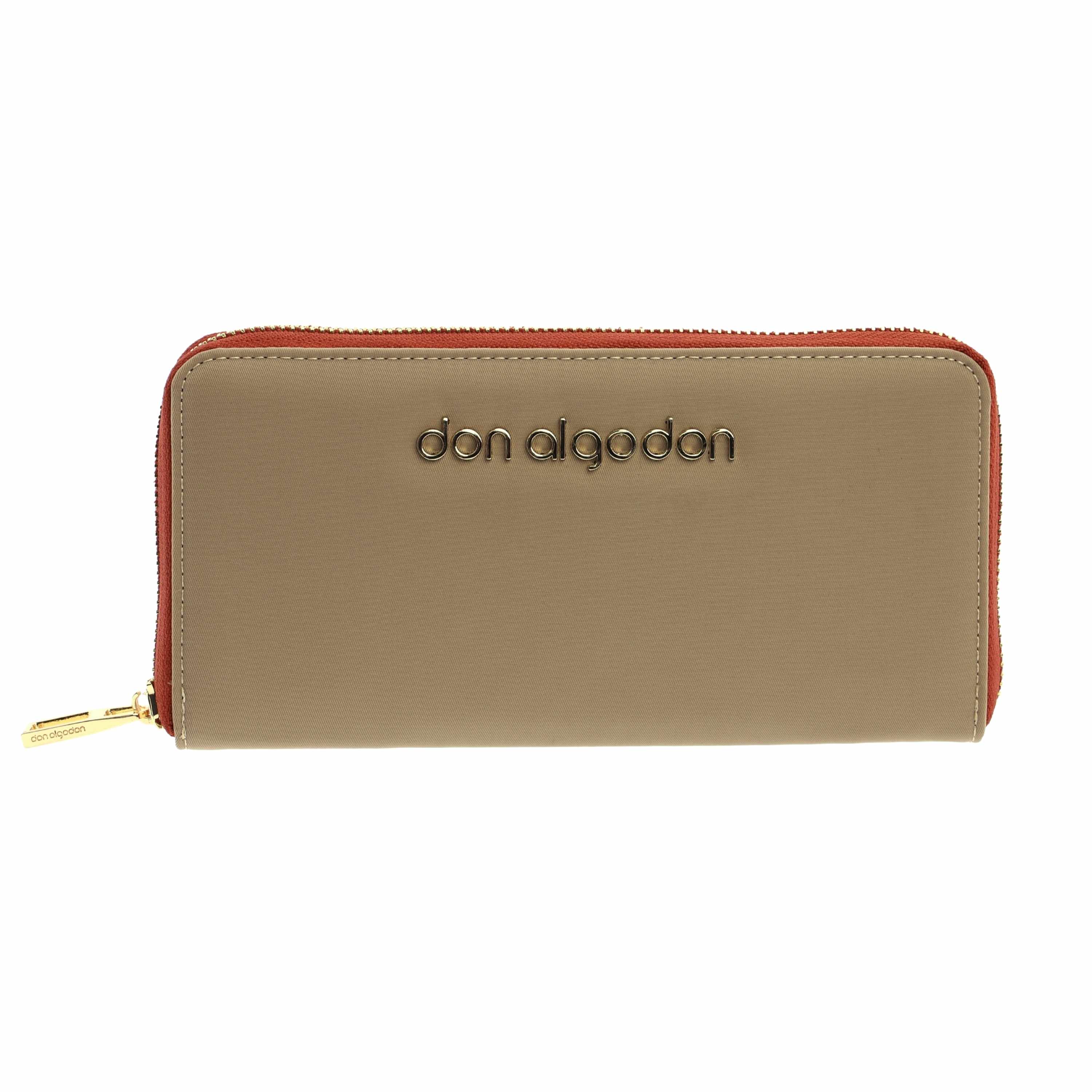 Cartera para mujer Don Algodon Silvia de nylon.