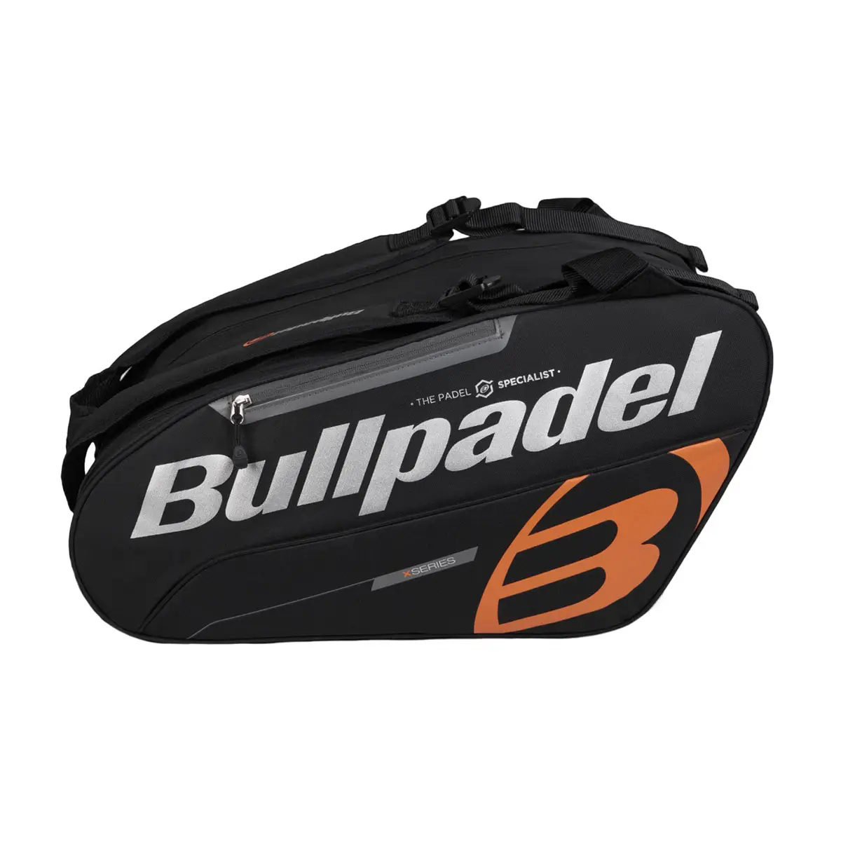 Paletero para Pálas de Padel Paletero Bullpadel Tour Negro/naranja