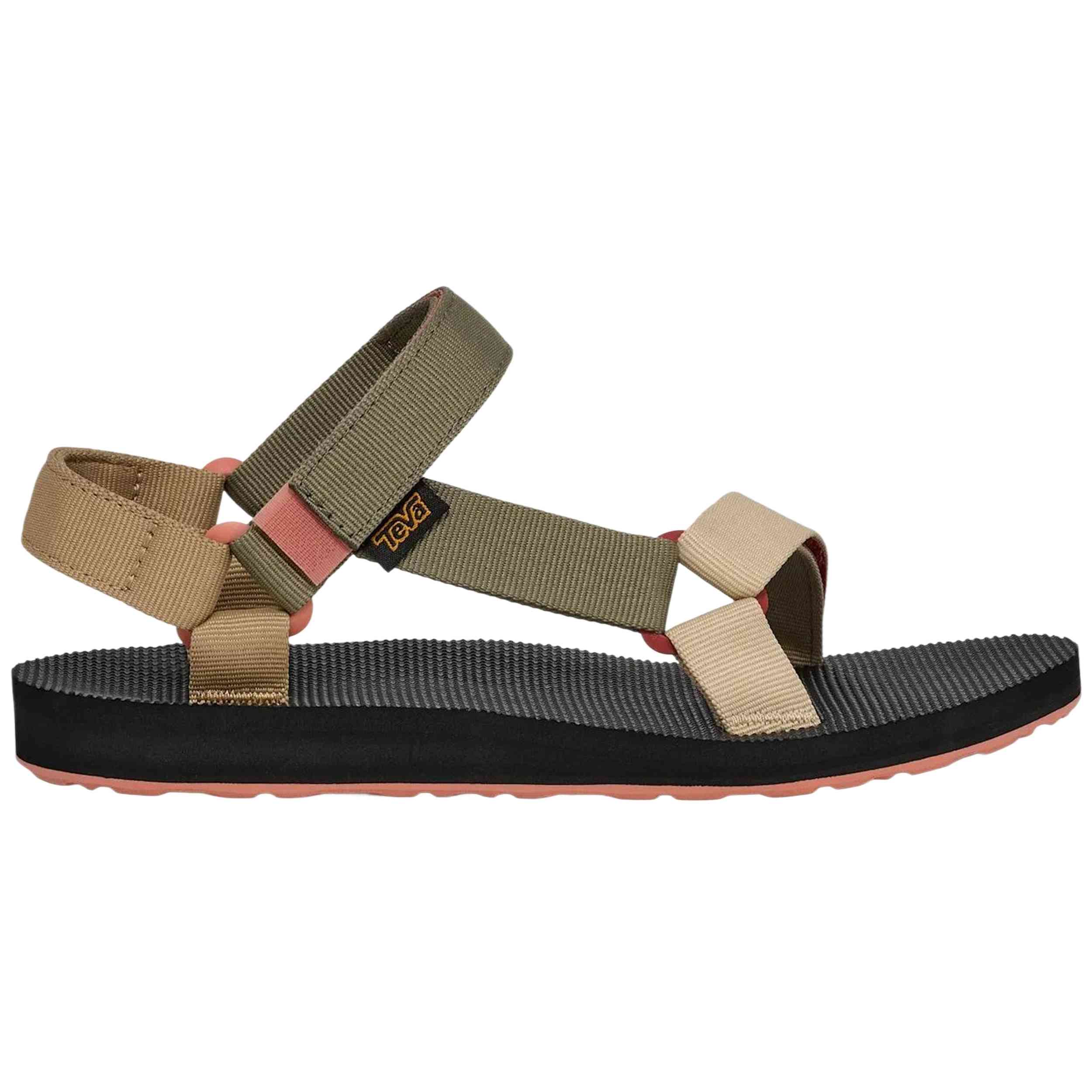 Chancletas Teva modelo Sandalia W Original Universal en color Verde