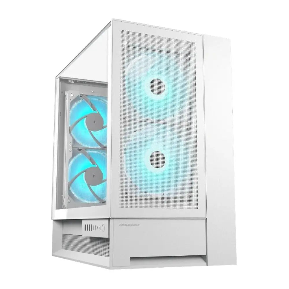 Torre PC Carcasa de ordenador Cougar CGR-2WA3W-RGB Torre Media Blanca RGB
