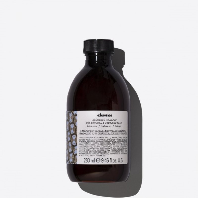 Davines Alchemic Tobacco 280Ml Champú Iluminador con Pigmento