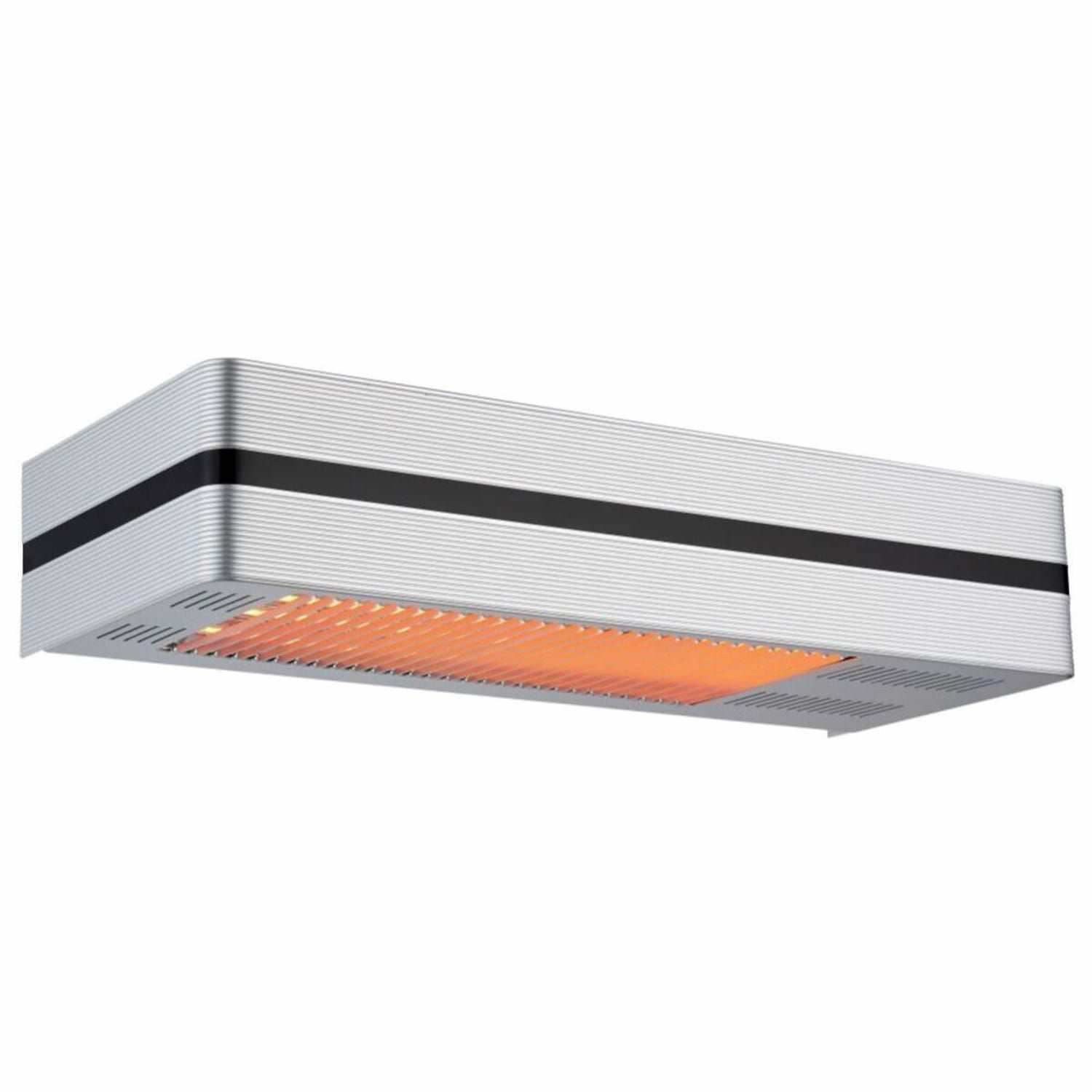 Calentador Infrarrojo Sined Caldo Ira Inox 2000 2000w Acero Inoxidable Control Remoto Perfecto Para Terrazas De Bares y Restaurantes Resistente a La Intemperie Ip65