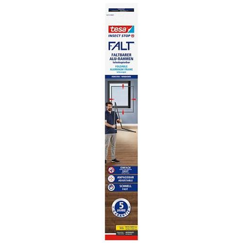 Malla mosquitera TESA para ventana 80x80-140x140cm negro