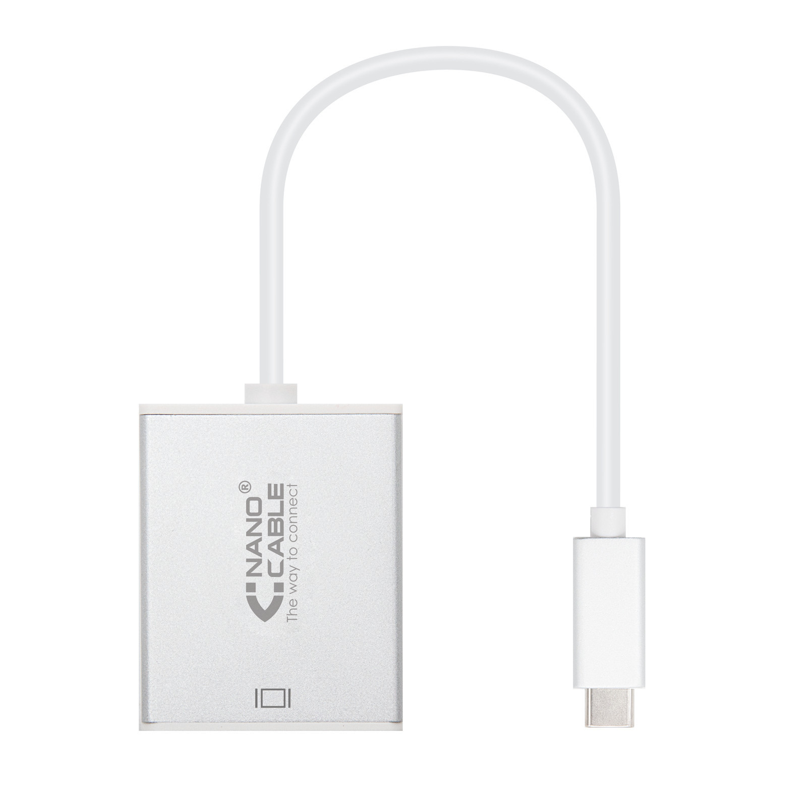 Nanocable Adaptador USB-C a VGA para Macbook Pro y Chromebook