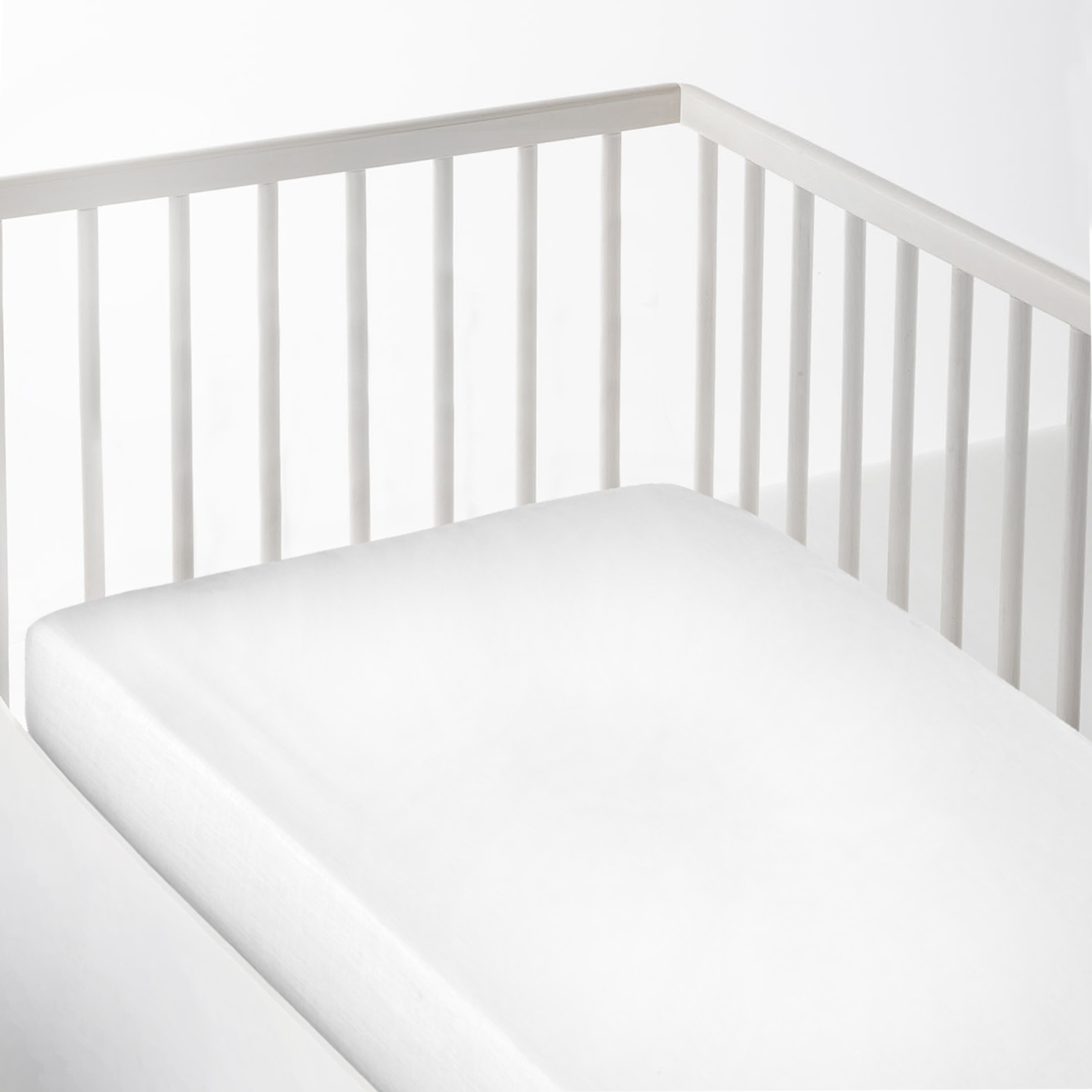 SABANA BAJERA 100% ALGODÓN BLANCA MAXICUNA NATURALS FABRICADO EN ESPAÑA