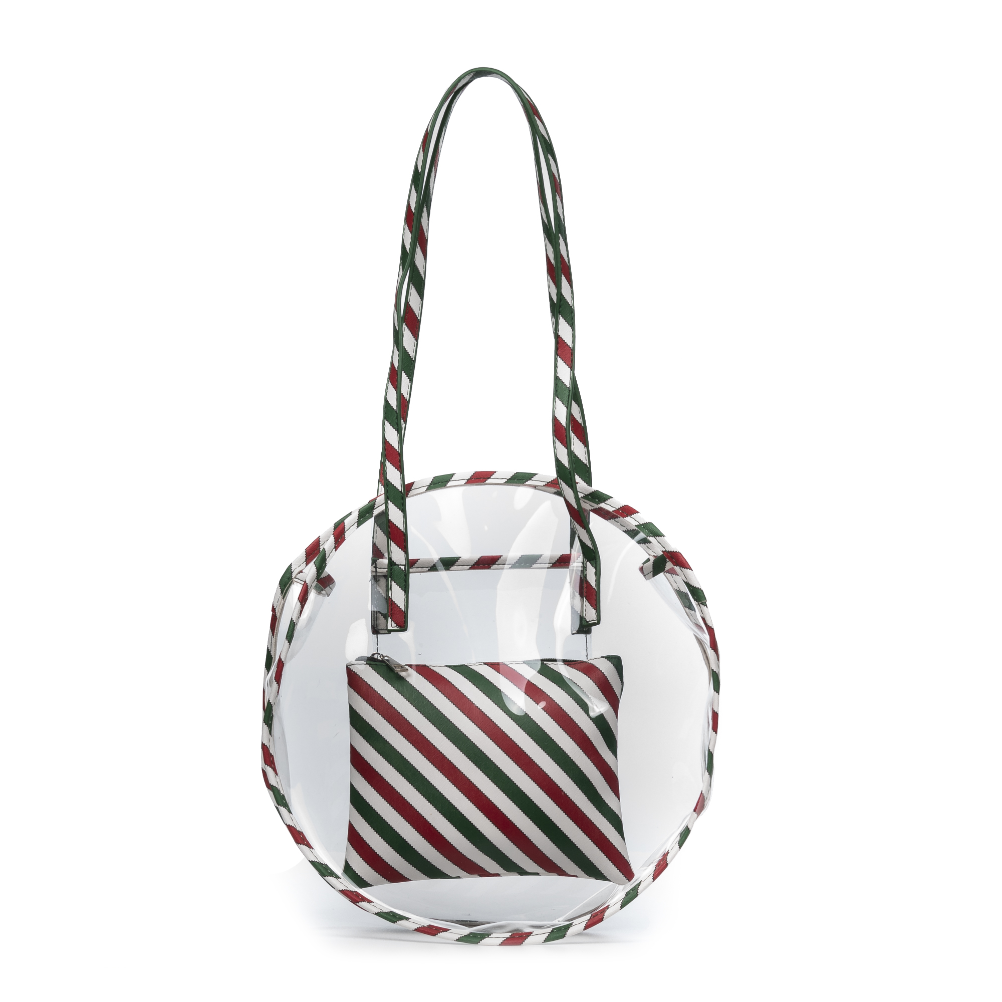 Iria Quintana. Asti Bolso de hombro Mujer.Material PVC Piel Sintética PU Estampado.