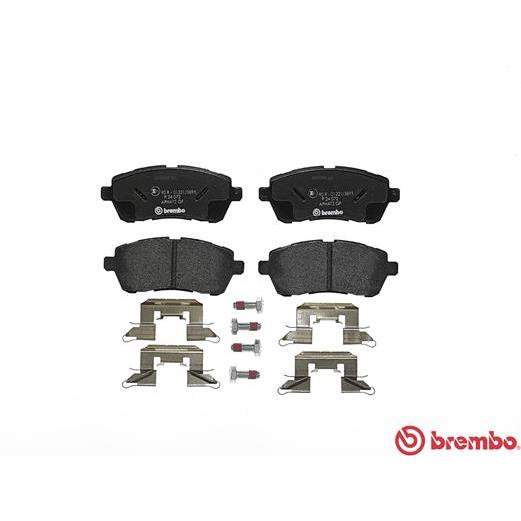 Juego de pastillas de freno P 24 072 BREMBO
