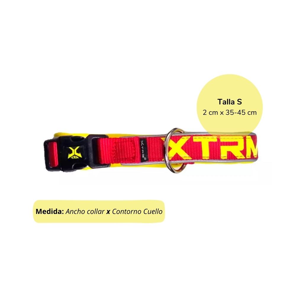Nayeco - NAYECO - Collar X-TRM Neón Flash para Perro (Rojo)